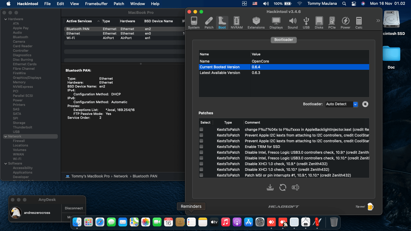 Asus A455LN WX030D 2nd [Broadwell   Intel HD 5500]   OpenCore 9